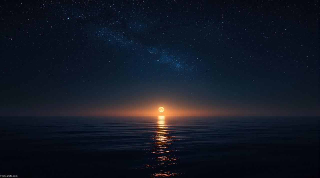 不卡影院 - 月夜星空背景